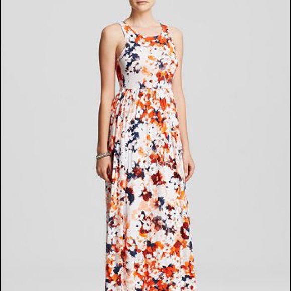 Splendid Waterville Floral Maxi Dress - Picture 1 of 8